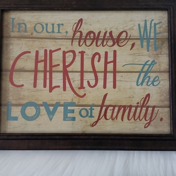 Set of 4 Love, Faith, and Family prints - Picture 7 of 9